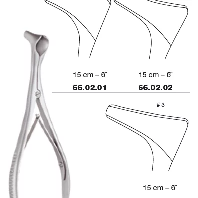 Nesespekulum Hartmann 15cm fig 2