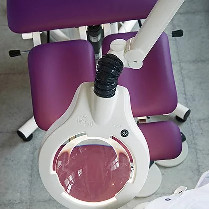 LUPELAMPE Circus LED medical m/bordfeste 3,5D