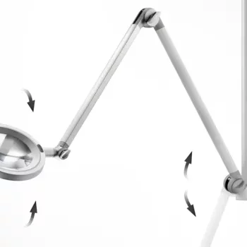 Lupelampe Opticlux 10-1 P TX bord/vegg/gulv (uten feste)