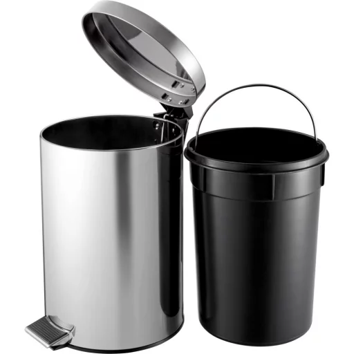 AVFALLSBØTTE 12 liter rustfritt "Brilliant steel"