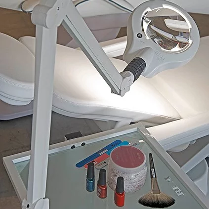 LUPELAMPE Circus LED medical m/bordfeste 3,5D