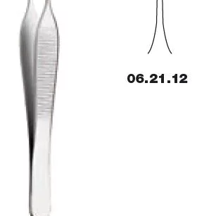 PINSETT ADSON KIRURGISK 12 cm 1x2 tenner - Medicon