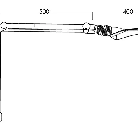 LUPELAMPE Circus LED medical m/bordfeste 3,5D