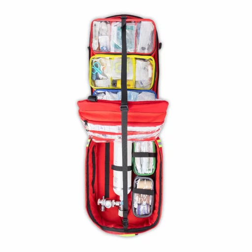 Akuttsekk Paramed EVO (32x52x28cm/46L/3,5kg) Farge: rød