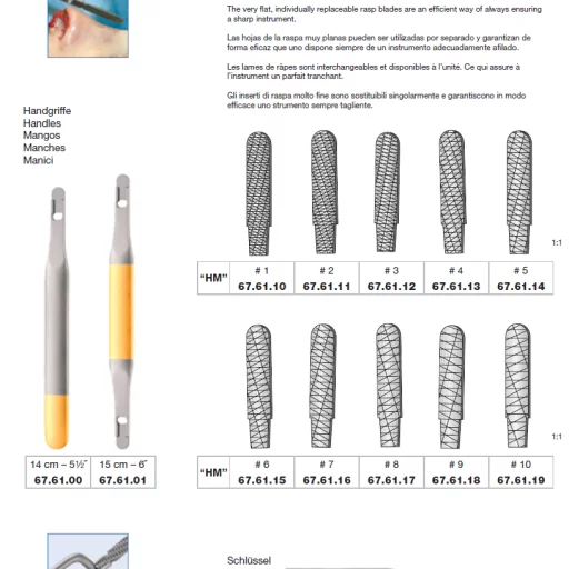 Neserasp, innsats #6 - "HM" hardmetall - Medicon