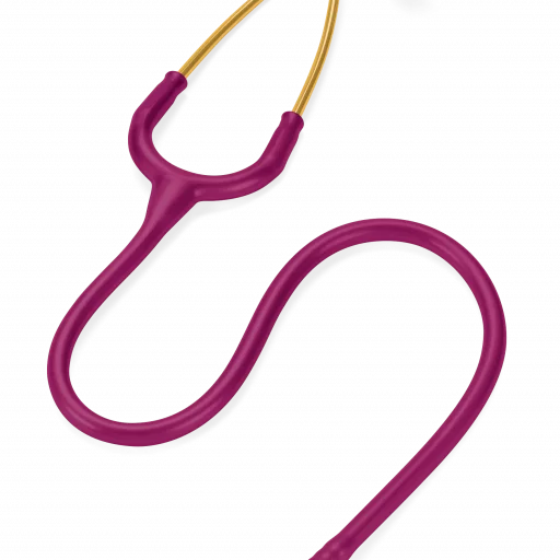 STETOSKOP LITTMANN CLASSIC II, infant/nyfødt -bringebær/regnbue/messing 2157