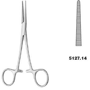 ARTERIEKLEMME CRILE rett u/tenner 14 cm - BOB