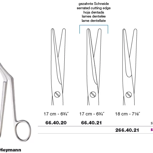 Nesesaks Heymann SC 18cm