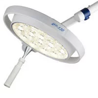 US-LAMPE Mach LED 130, fast fokus m/Swing-arm m/gulvstativ