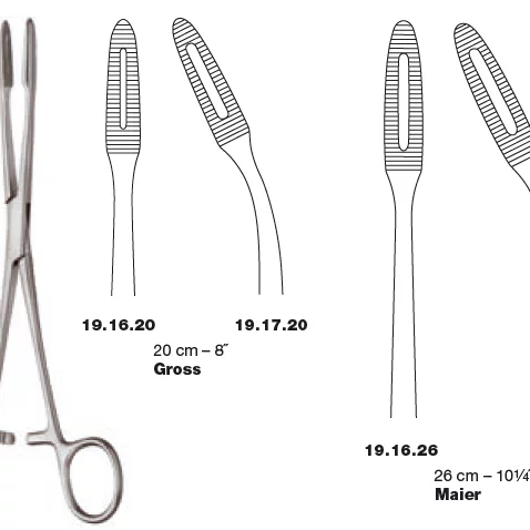 KORNTANG MAIER rett 26 cm - Medicon