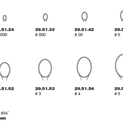 SKARP SKJE VOLKMANN 000 17cm - Medicon