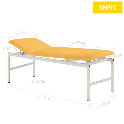 US-BENK VS-SIESTA 2-delt m/papirrullholder 65x195xh75cm