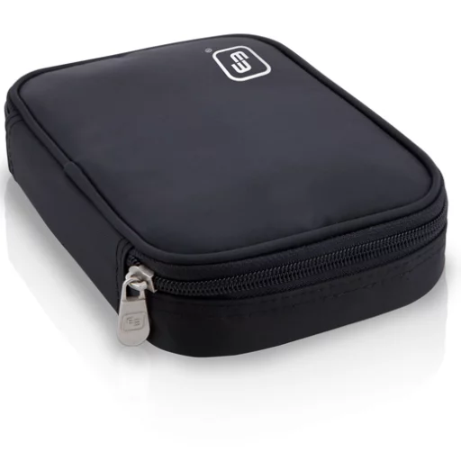 Ampullemappe Phials, isolert, sort polyester, str:18x13x4cm