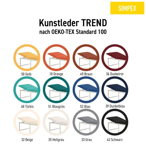 US-BENK MEDI-LUX 2-delt m/hjul +papirrullholder 65x195xh67cm