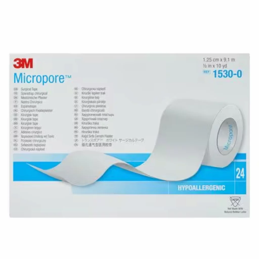MICROPORE hvit 1 1/4 cm refill