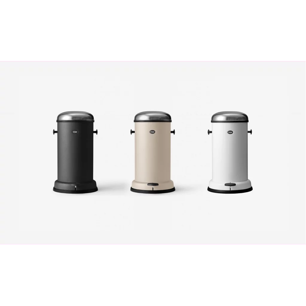 AVFALLSBØTTE VIPP 15 (14 liter) sort