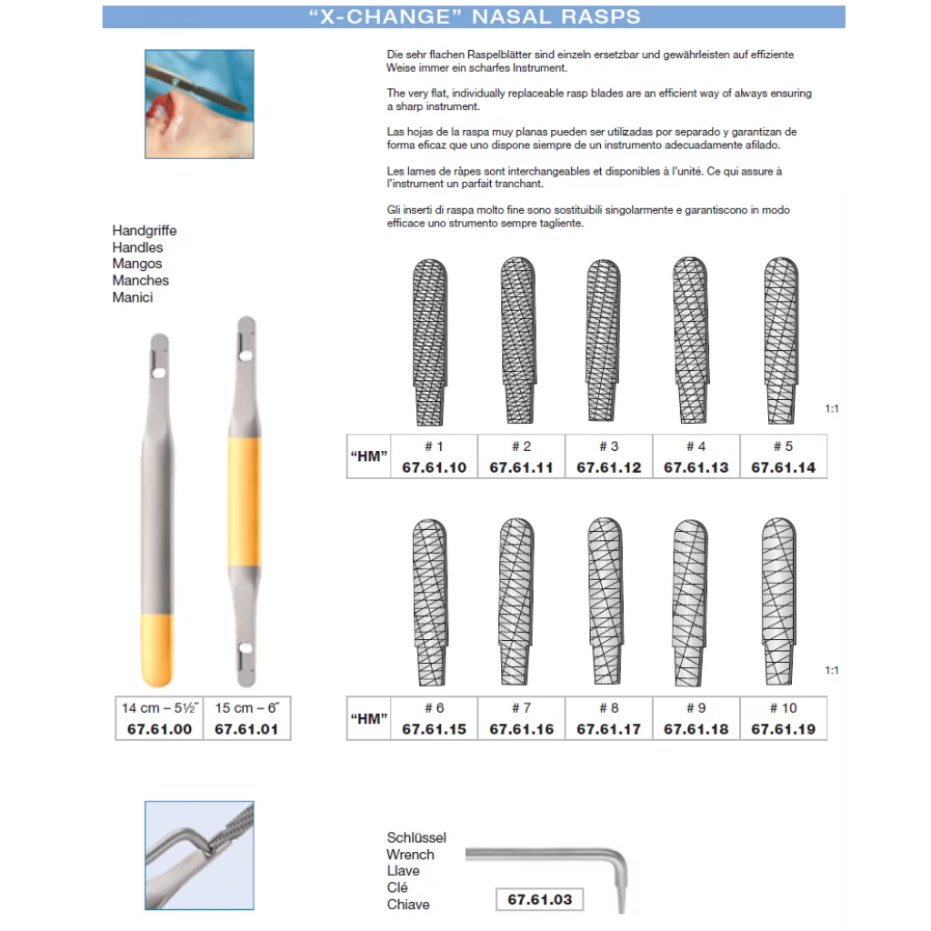 Neserasp, innsats #2 - "HM" hardmetall - Medicon