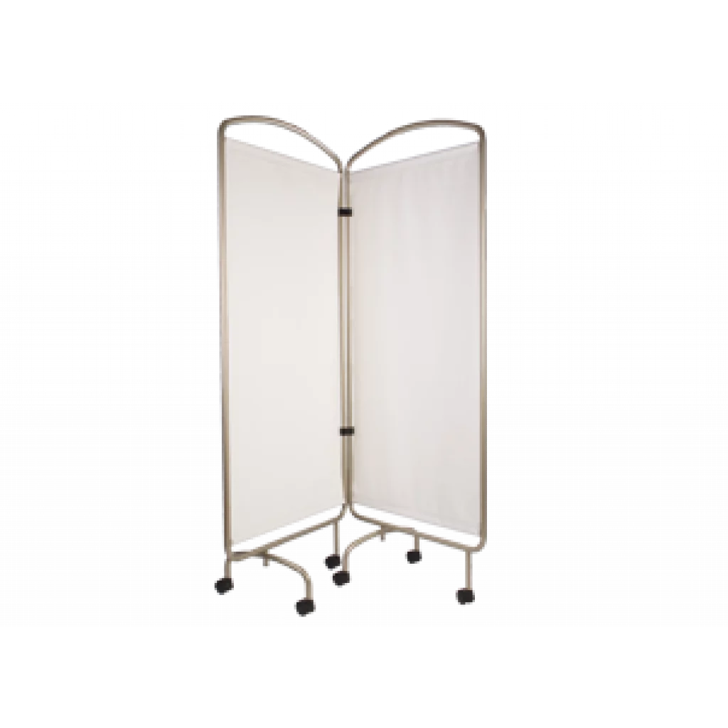 SKJERMVEGG 100 cm. m/fast plate - høyde 175 cm.