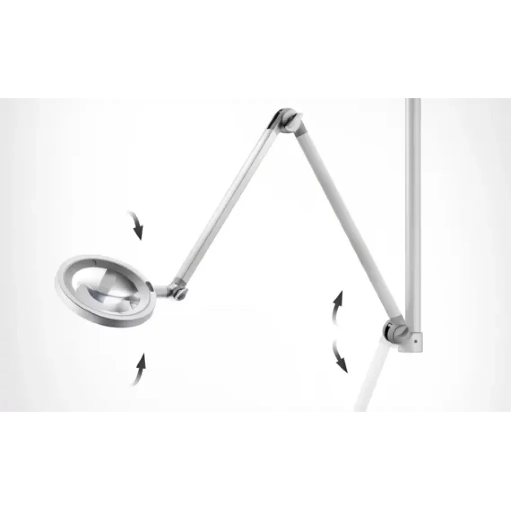 Lupelampe Opticlux 10-1 P TX bord/vegg/gulv (uten feste)