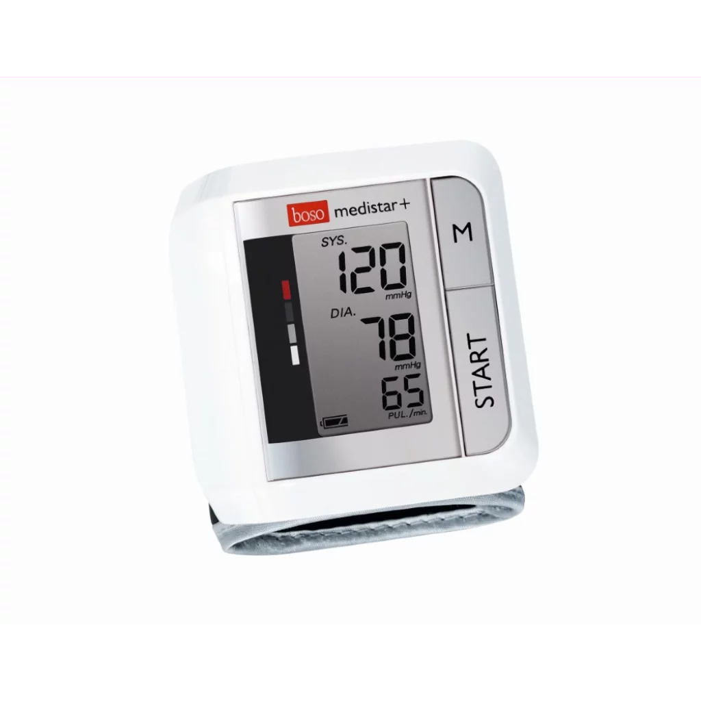BT.APP.BOSO MEDISTAR + digitalt, for håndleddsmåling