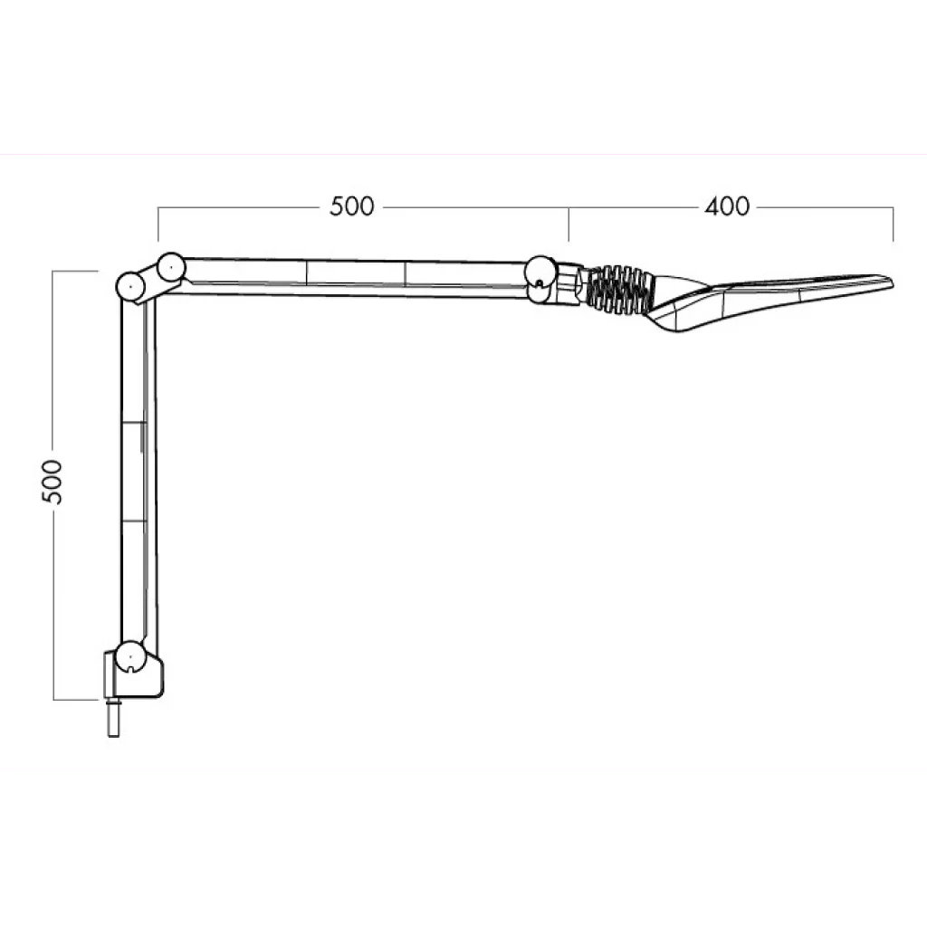 LUPELAMPE Circus LED medical m/bordfeste 3,5D