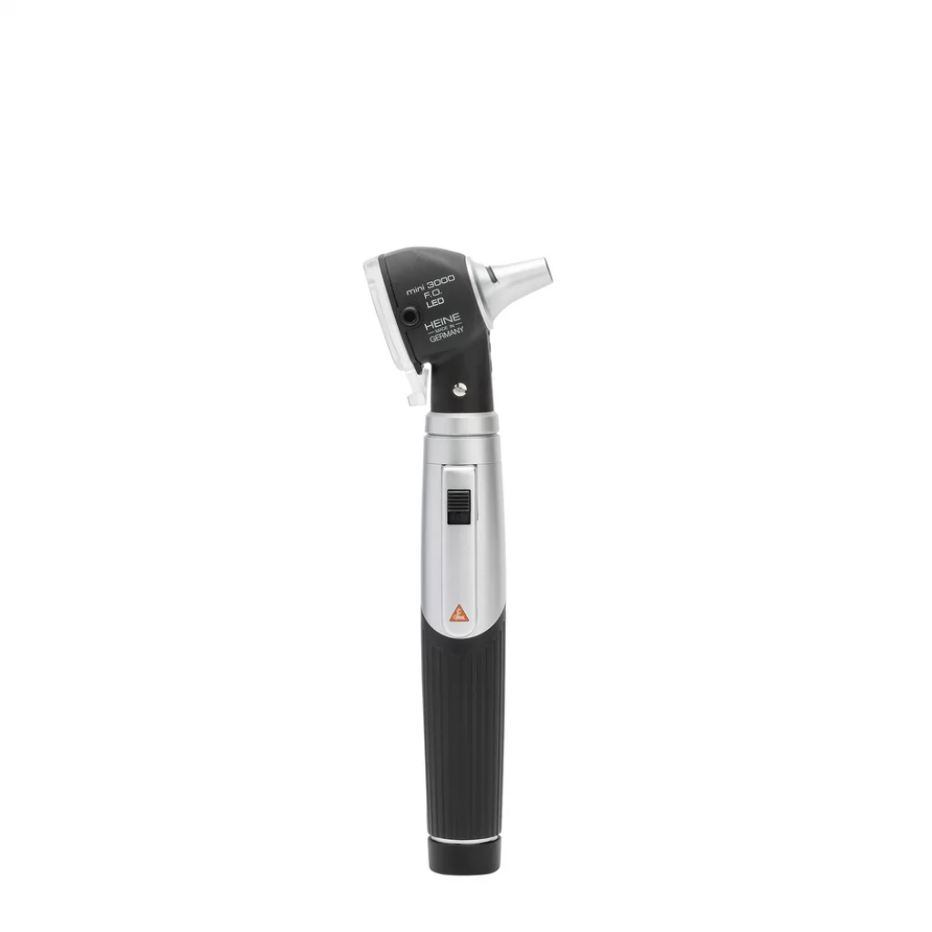 OTOSKOPSETT mini 3000 LED F.O. m/batterihåndtak og etui D-885.20.021