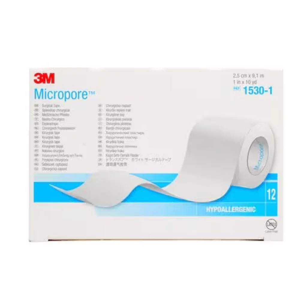 MICROPORE hvit 2 1/2 cm refill 1530-1