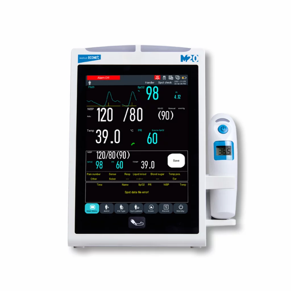 Vital Signs Monitor M20 med 8" touch-skjerm