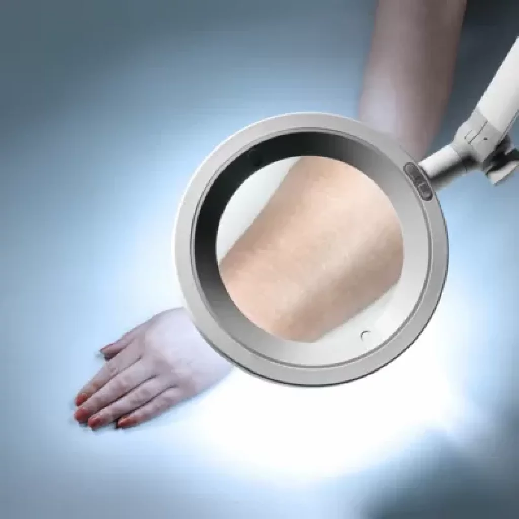 Lupelampe Opticlux 10-1 P TX bord/vegg/gulv (uten feste)