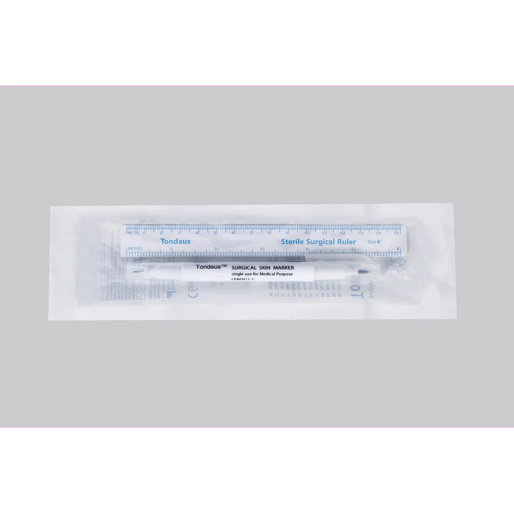 Hudmerkepenn steril twin tip 0,5/1mm T3023 (erstatter Key Surgical SM-300)