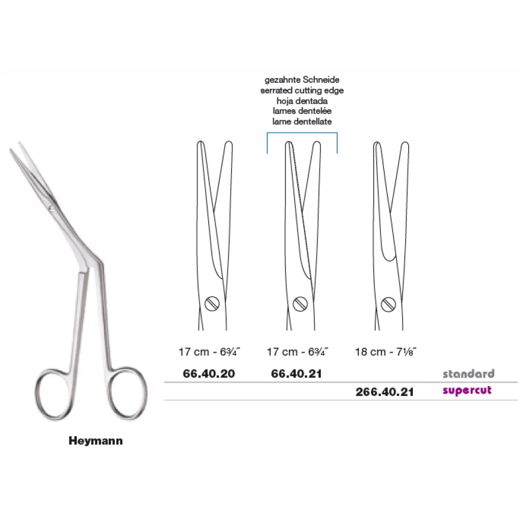 Nesesaks Heymann SC 18cm