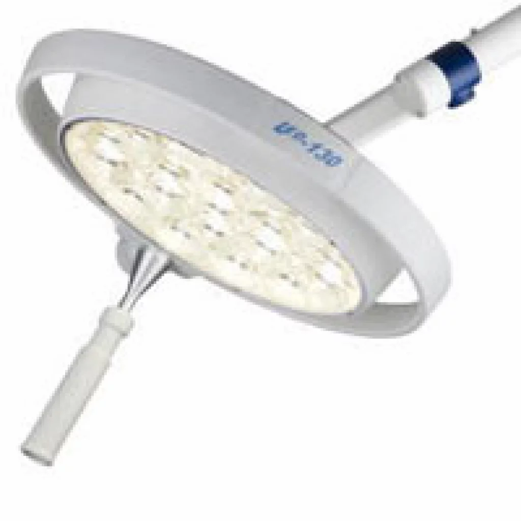 US-LAMPE Mach LED 130, fast fokus m/Swing-arm m/gulvstativ