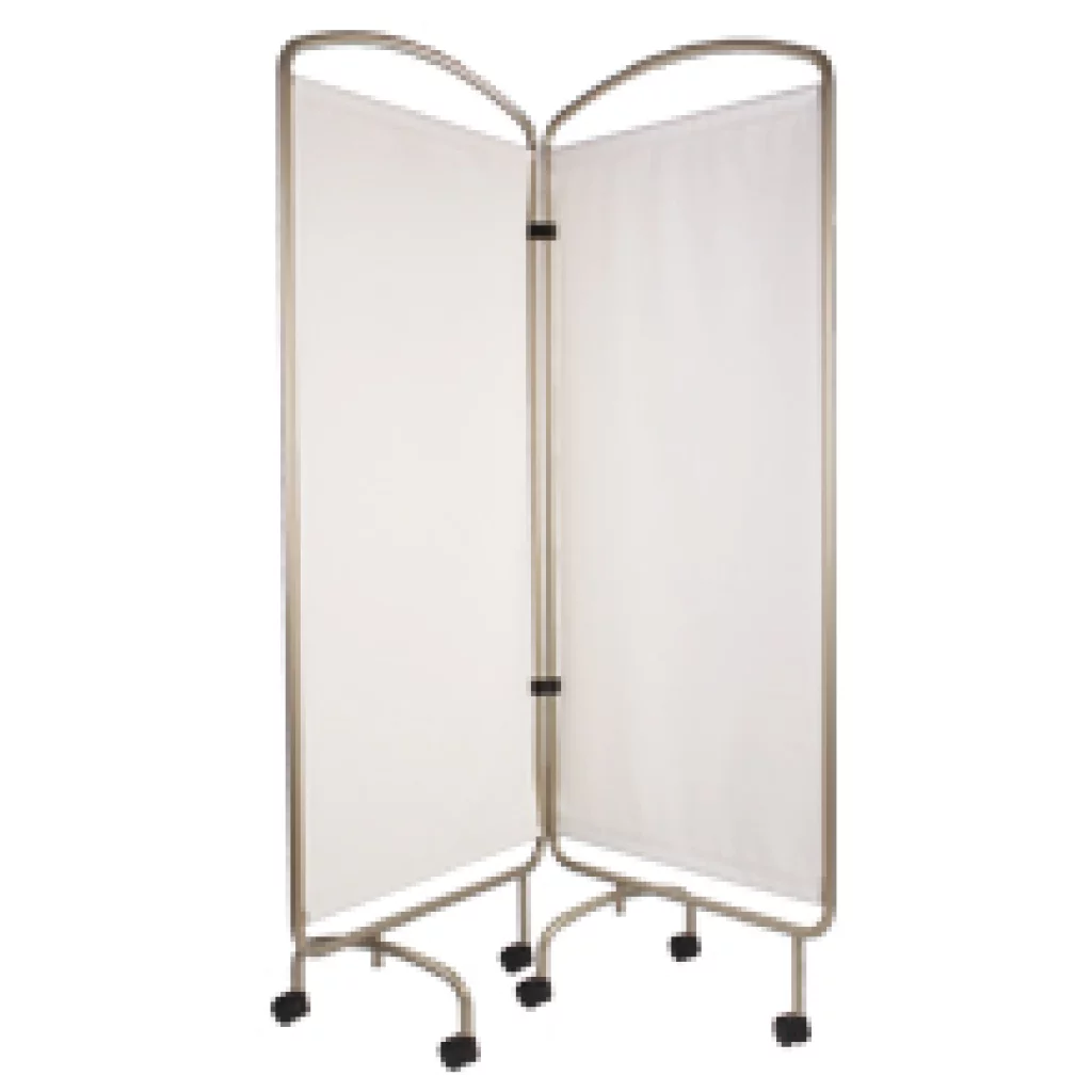 SKJERMVEGG 70 cm. m/fast plate - høyde 175 cm.