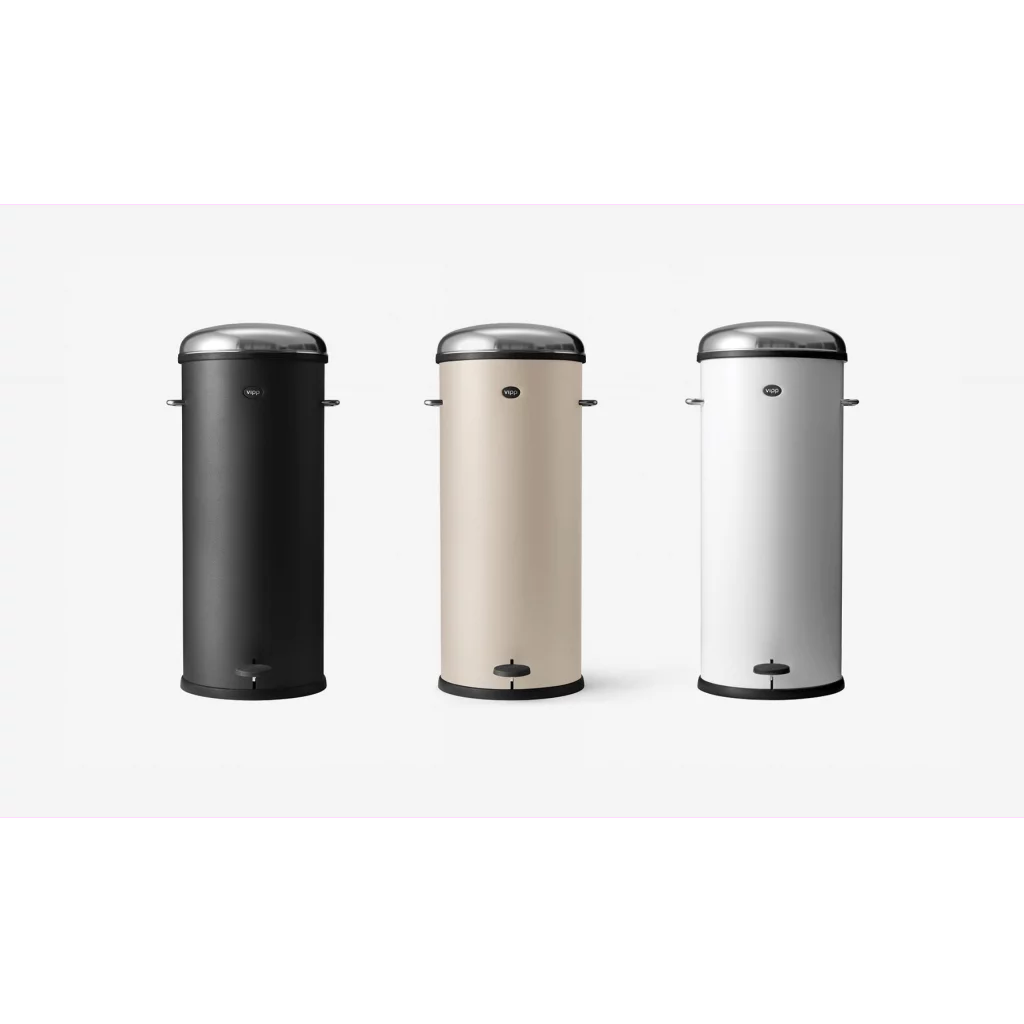 AVFALLSBØTTE VIPP 17 (30 liter), hvit