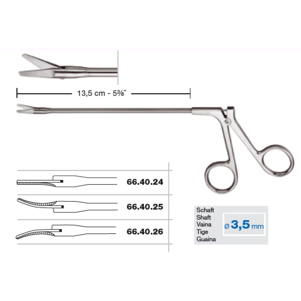 Saks nese skaftlengde 13,5cm rett
