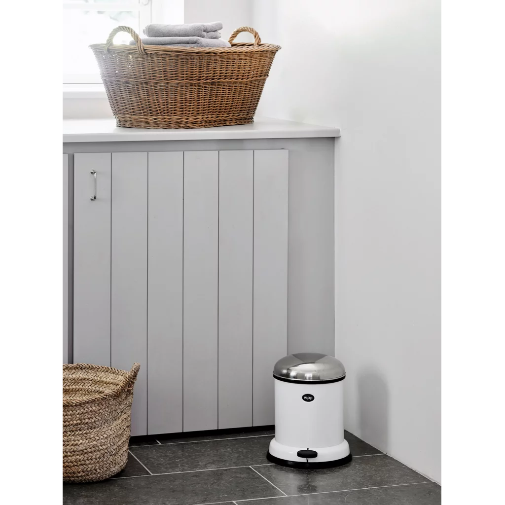 AVFALLSBØTTE VIPP 13 (4 liter), hvit