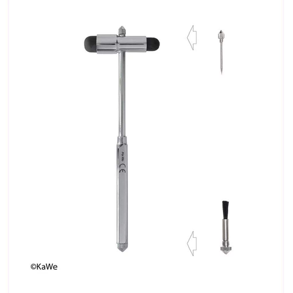 REFLEKSHAMMER BUCK nevrologisk m/pensel og nål 41940