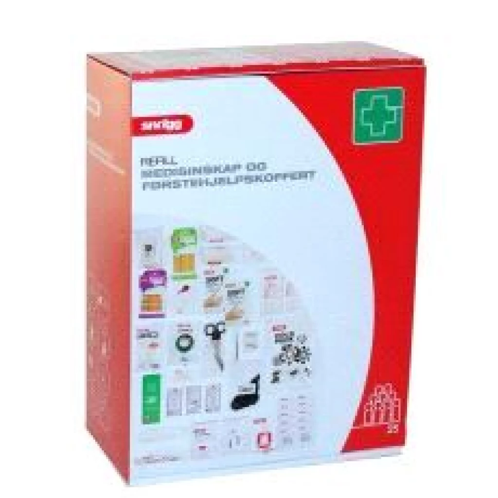 Refill/Innholdspakke for medisinskap/koffert