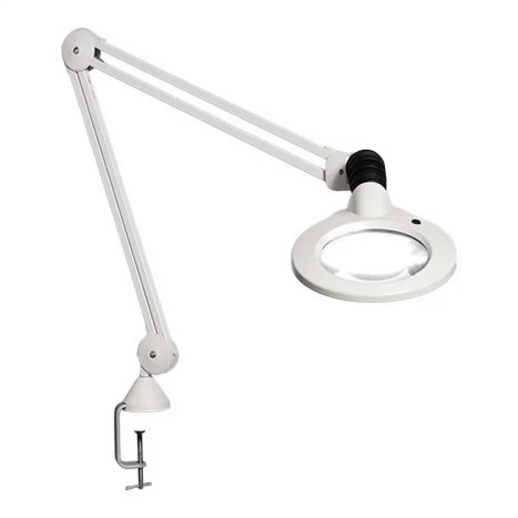 LUPELAMPE KFM LED T105 3D m/bordfeste