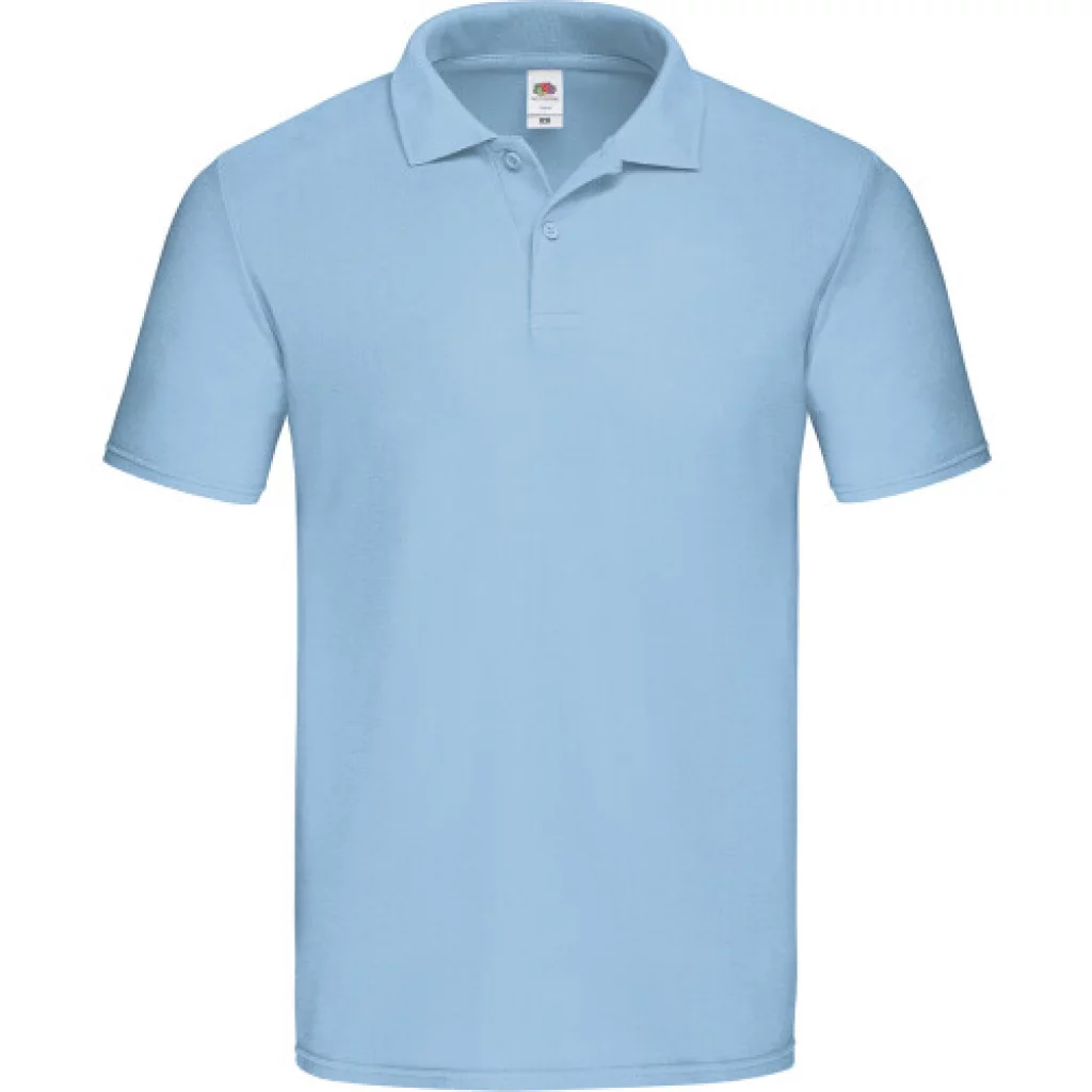 Pique, herre, blå, 3XL