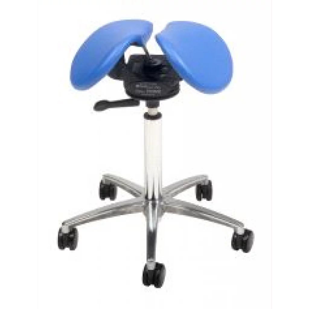 Sadelstol Salli SwingFit, todelt sete m/justerbart mellomrom