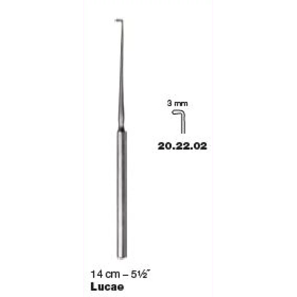 CERUMENHAKE LUCAE 3mm/14cm - Medicon