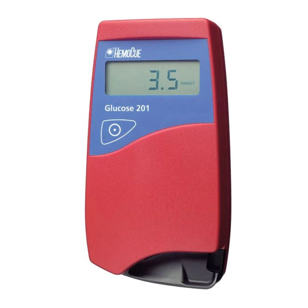 HEMOCUE GLUCOSE 201 RT apparat for måling av blodsukker
