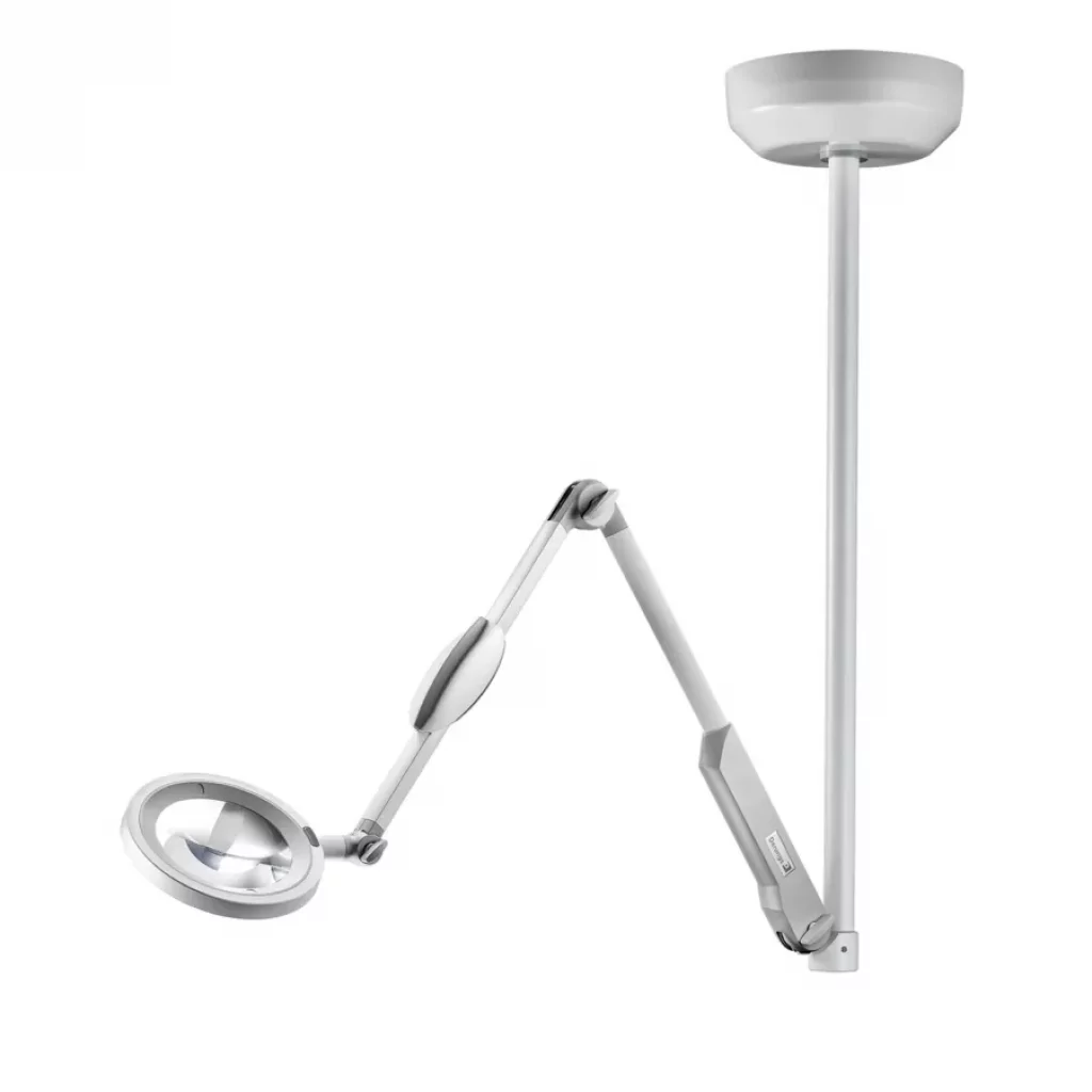 Lupelampe Opticlux 10-2 C T1 m/vanlig + Woods lys, takfeste