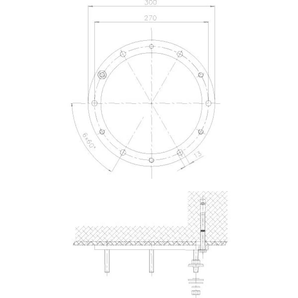TAKFESTERING Mach TK 270 for Mach LED 120/130/150