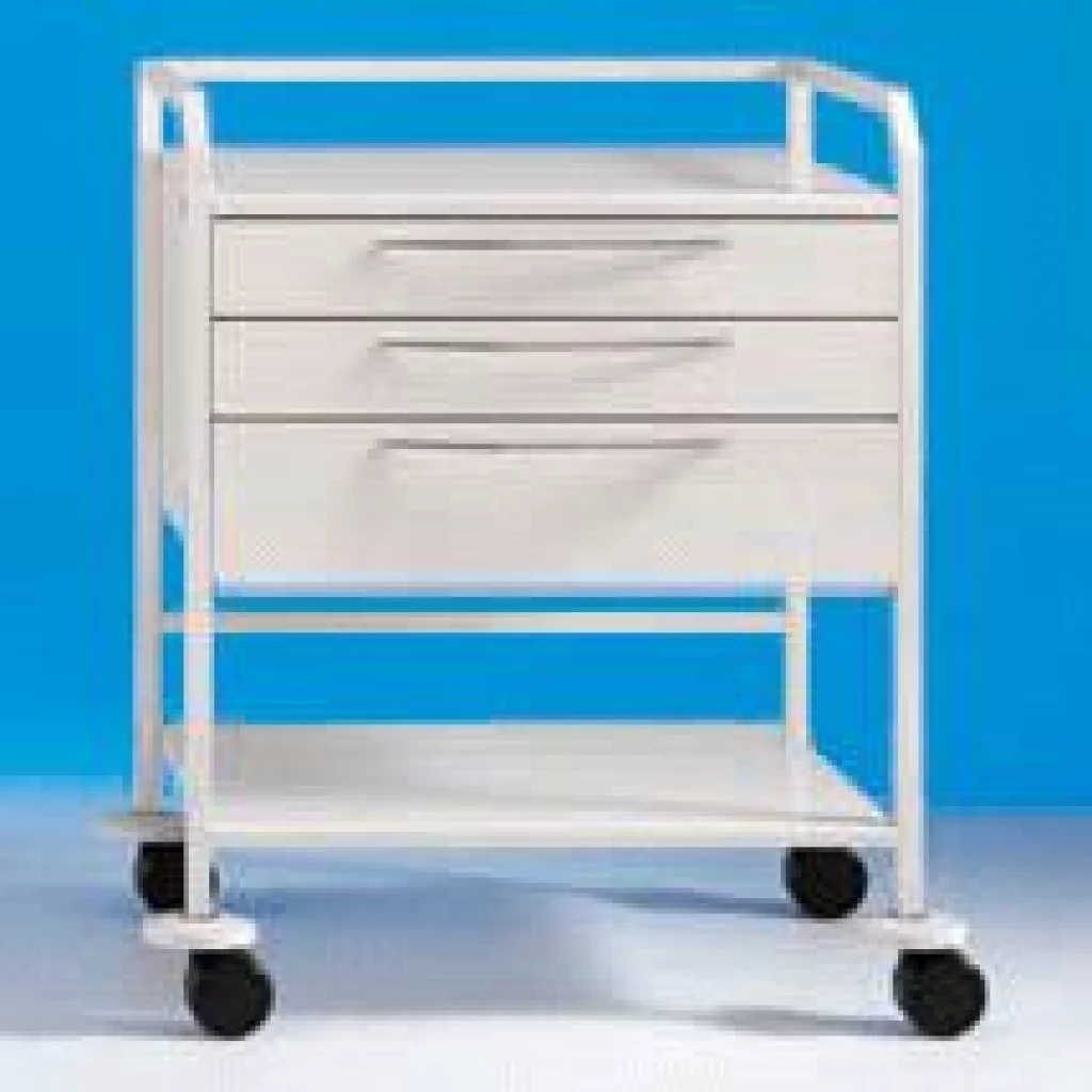 INSTRUMENTBORD Hygien-O-Star 94cm, 3 skuffer, 2 hyller