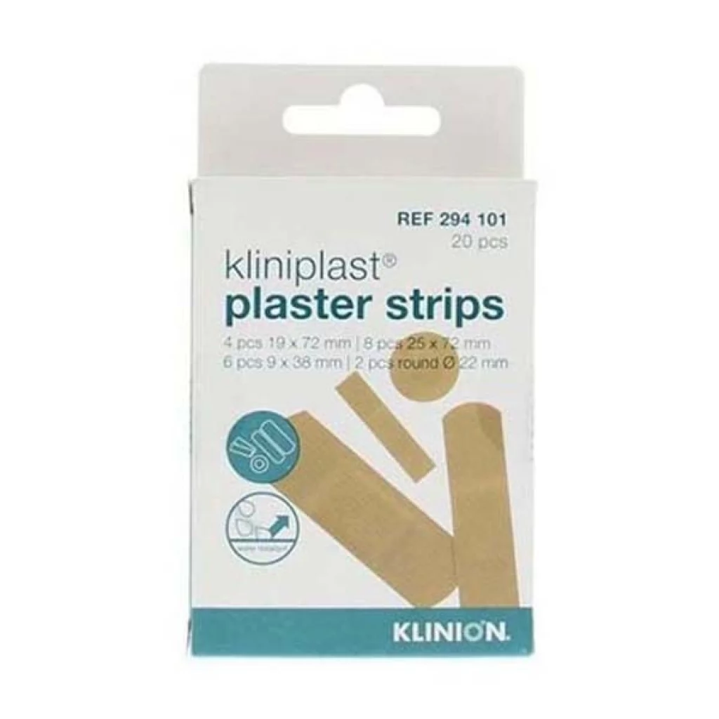 Plaster, Universalstrips 18 stk. assorterte størrelser
