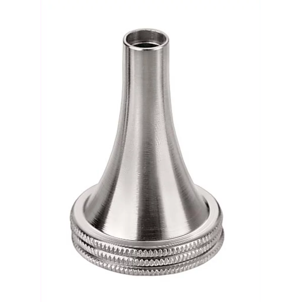 ØRETUBE HARTMANN voksen fig.3, 7,5mm,rustfritt stål -Medicon