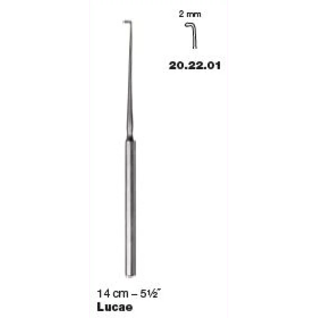 CERUMENHAKE LUCAE 2mm/14cm - Medicon