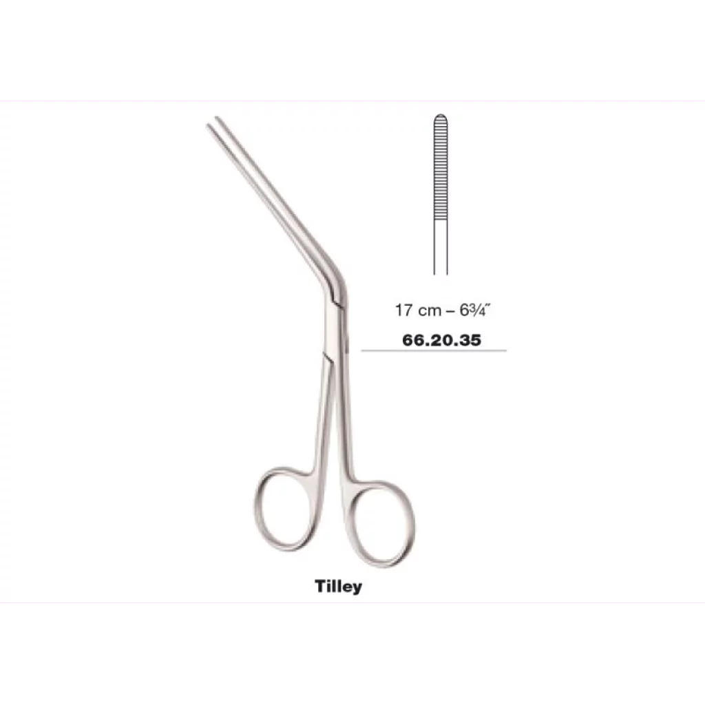 NESETAMPONGTANG TILLEY knebøyd, 17 cm - Medicon